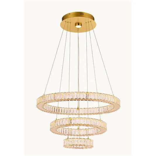 SML227120-3K-GD – Sparkle Light – Chandeliers-Modern