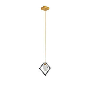 Gold+ black pendant light, by Maple, for kitchen island or dining
