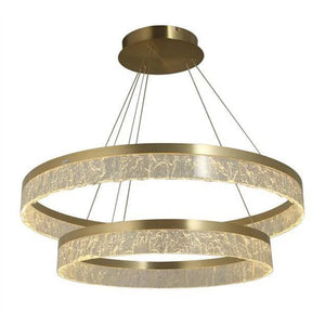 Gold pendant light, by Maple, for kitchen island or dining