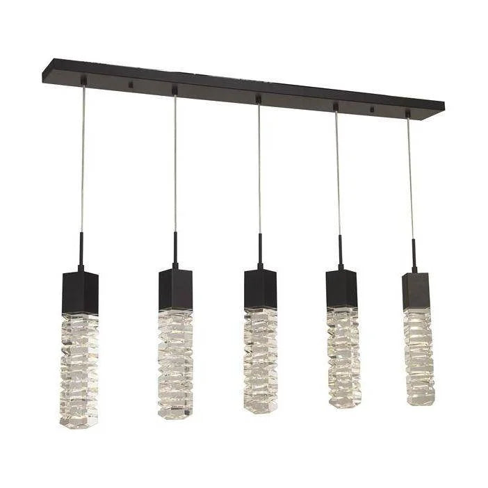 Black island pendant, by Maple, for kitchen island or dining