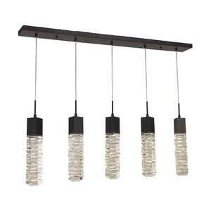 Black island pendant, by Maple, for kitchen island or dining