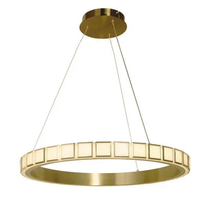 Gold pendant light, by Maple, for kitchen island or dining