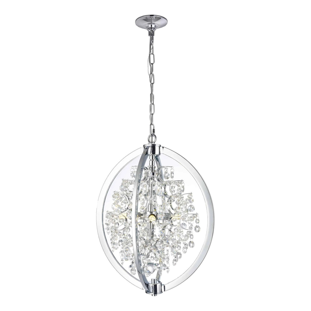 SML233100-CH – Sparkle Light – Chandeliers-Contemporary