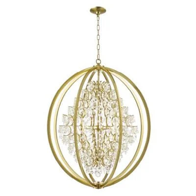 SML233103-GD – Sparkle Light – Chandeliers-Contemporary