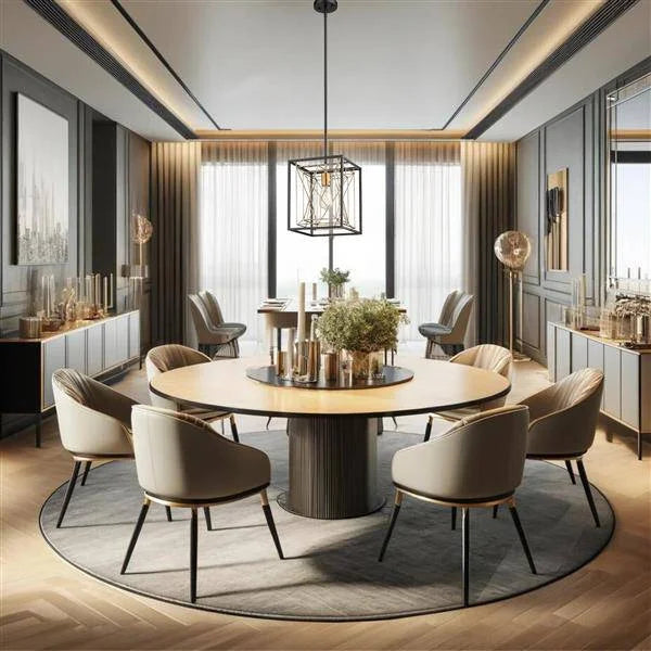 Black & gold pendant light, by Maple, for kitchen island or dining, angled view