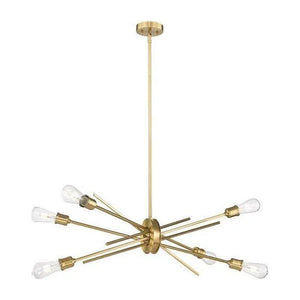 Gold pendant light, by Maple, for kitchen island or dining