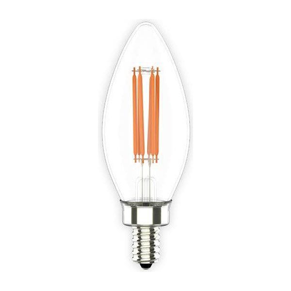 C35- CUT GLASS-3000K-5.5W - Sparkle Light