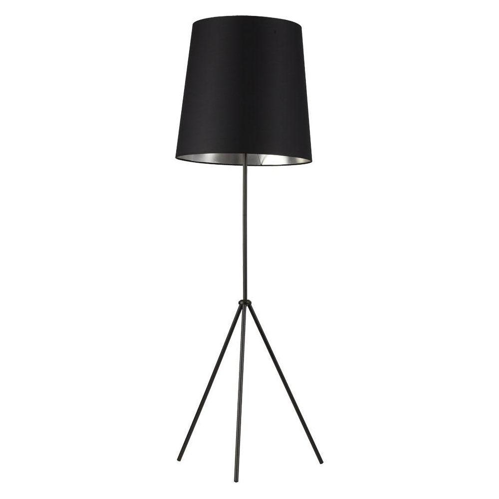 1 x E26 Trilight 150Watt, Dimmable, Modern Floor Lamp (Decorative), Black, Size: L20'' x W20'' x H66.25'', Dry Location, 10Lbs. - Sparkle Light