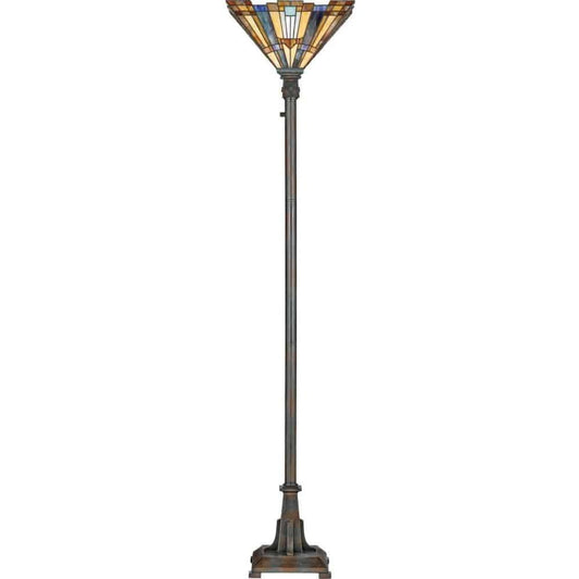 Valiant bronze light fixture, by Quoizel