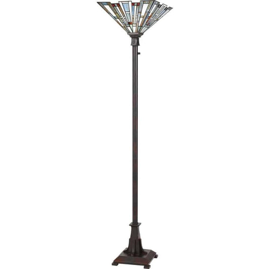 Valiant bronze light fixture, by Quoizel