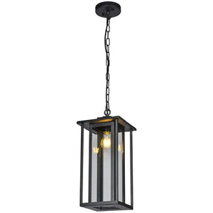 Sanded black ceiling light, by Maple, for hallway, bedroom, or entryway