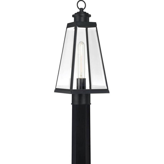 Outdoor post lantern, by Quoizel, for driveway or front yard