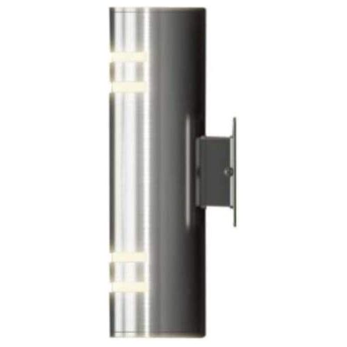 Satin nikel wall sconce, by Maple, for hallway or living room