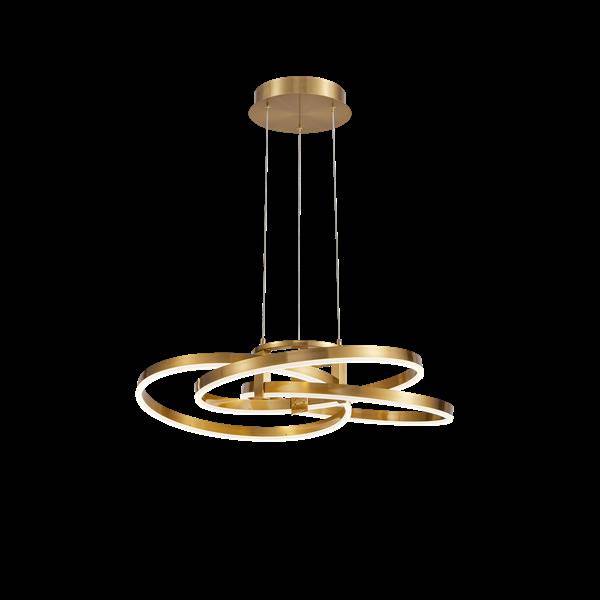 Gold pendant light, by Maple, for kitchen island or dining