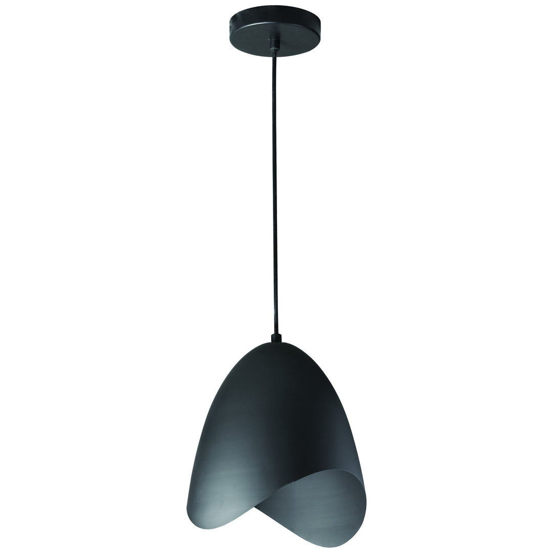 1 x E26 60Watt, Dimmable, Modern Pendant, Black, Size: L8'' x W8'' x H8'', Damp Location, 3Lbs. - Sparkle Light