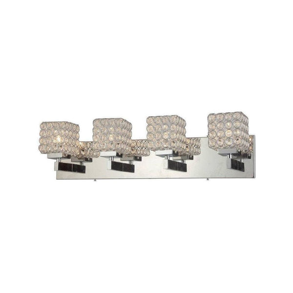 Chrome vanity light, by Maple, for bathroom