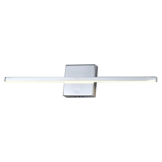 Chrome finish wall sconce, by Maple, for hallway or living room