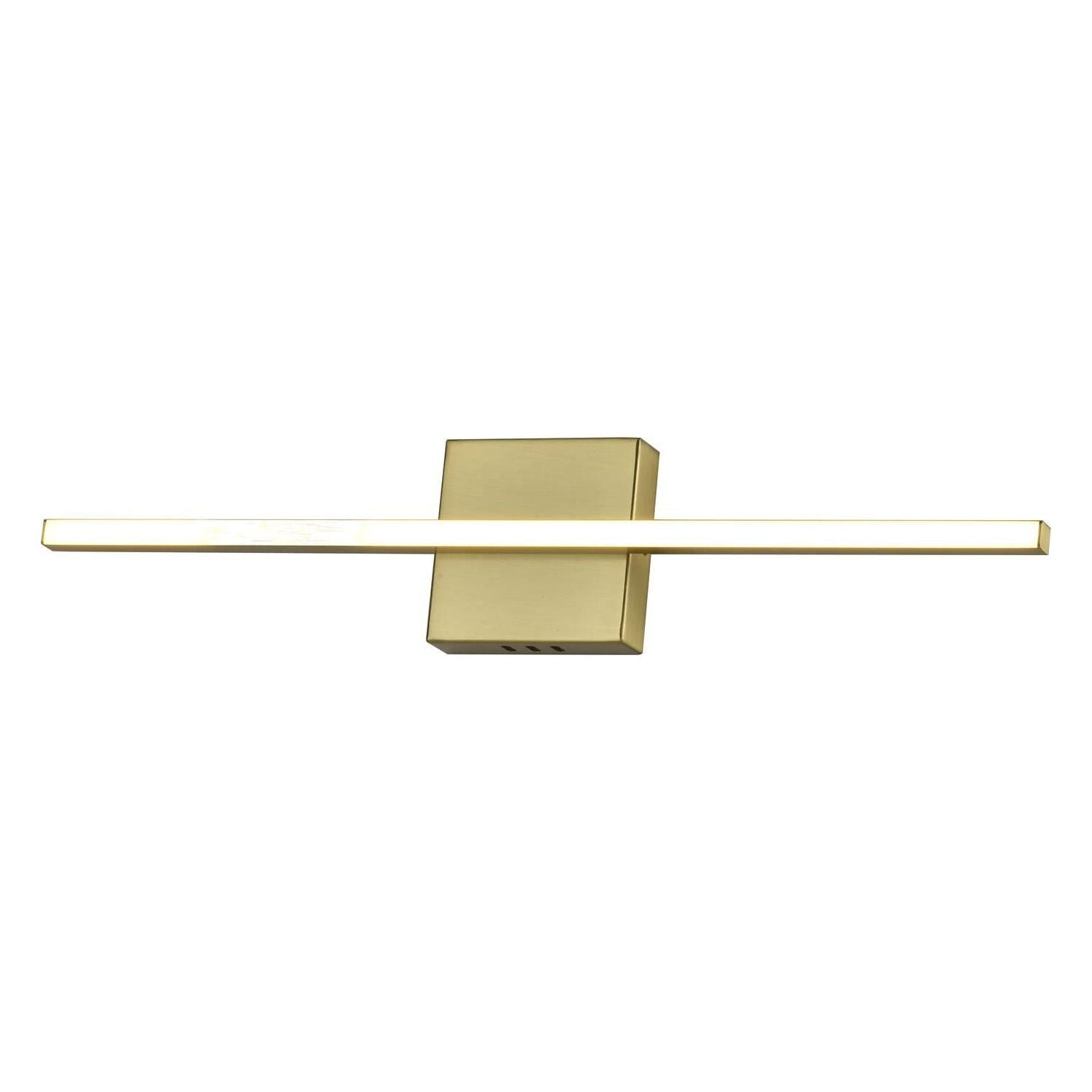 Gold finish wall sconce, by Maple, for hallway or living room