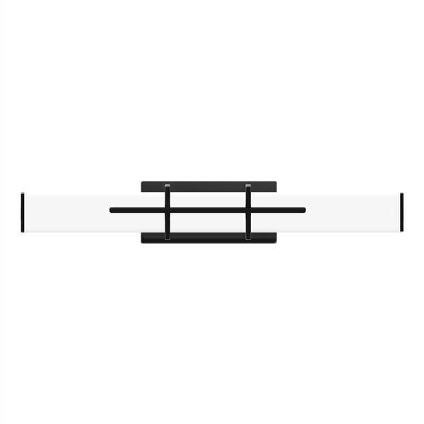 Black finish bath bar, by Maple, for bathroom