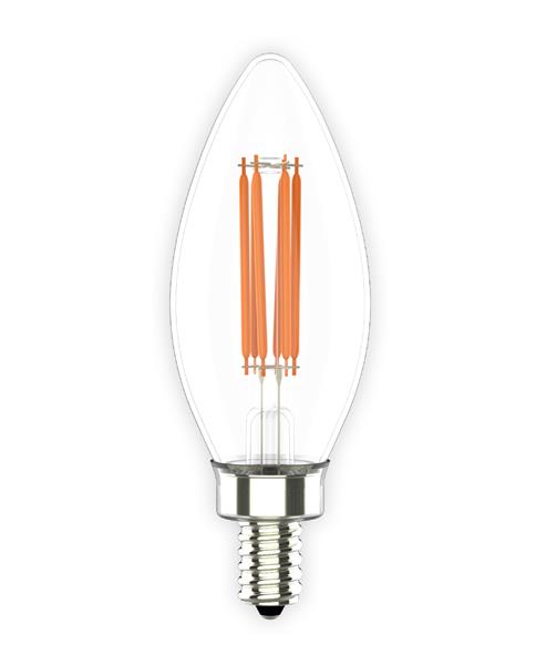 C35- CUT GLASS-3000K-5.5W - Sparkle Light