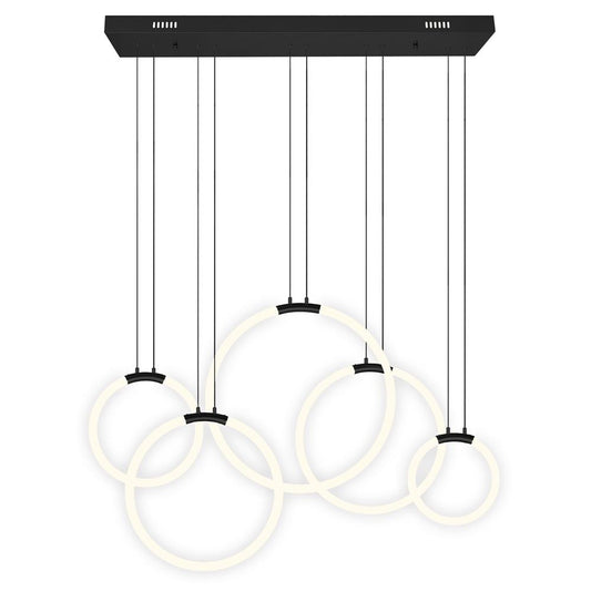 CWI 1273P44-5-101-RC Chandeliers-Modern 1273P44-5-101-RC